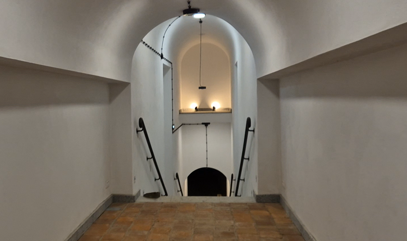 Widok na fragment trasy podziemnej